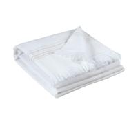 VIVARAISE Drap hammam Cancun neige - 90 x 180 cm
