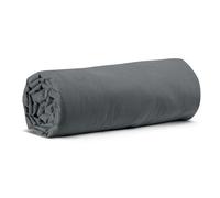 VIVARAISE Drap-housse Calita carbone - 160 x 200 x 30 cm