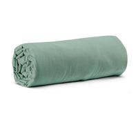 VIVARAISE Drap housse Calita vert sauge - 180 x 200 x 30 cm