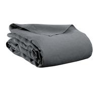 VIVARAISE Drap plat Kala carbone - 240 x 300 cm
