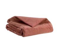 Vivaraise Fara Couette en velours côtelé bois de rose - 85 x 200 cm