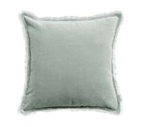 Vivaraise Fara Coussin gris-vert - 45 x 45 cm