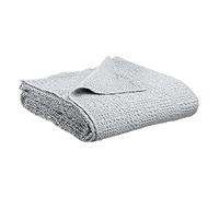 Vivaraise - Jeté de lit et de canapé Tana - Couverture d'appoint, Couette légère réversible - 100% Coton lavé Stonewashed - Tissage nid d'abeille