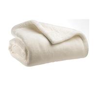Vivaraise Jeté de lit Michka Neige 240 x 220 cm