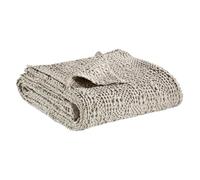 Vivaraise ~ Jeté de lit Stonewashed Tana en Coton Coloris Lin 280x260