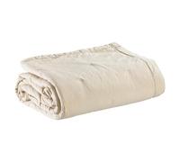 Vivaraise Jeté de lit Tika Naturel 260 x 260 cm