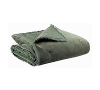 Vivaraise Jeté uni Fara thym 240 x 260 cm