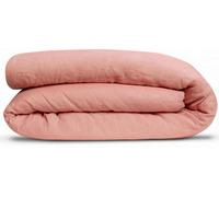 Housse de Couette Linco Rose Poudré 260 x 240