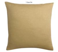 Vivaraise Linco Taie d’oreiller or - 65 x 65 cm