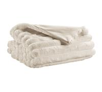 VIVARAISE Plaid Alice neige - 240 x 260 cm