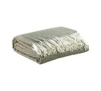 Vivaraise Plaid Carina vert olive - 130 x 190 cm