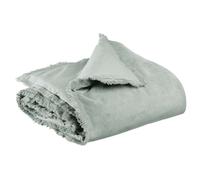 VIVARAISE Plaid Fara titane - 85 x 200 cm