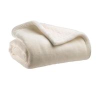 Plaid Michka Neige 130 X 160 Cm Vivaraise