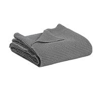 Vivaraise Plaid recyclé Maia Tourterelle 140 x 200 cm