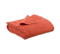 Vivaraise - Plaid Tana - 140x200 cm - Couverture d'appoint Chaude, jeté de canapé Doux - 100% Coton Stonewashed - Tissage nid d'abeille