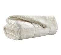 VIVARAISE Plaid Tender neige - 225 x 260 cm