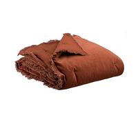 Vivaraise Plaid Fara uni 135 x 200 cm Caramel