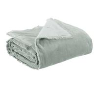 VIVARAISE Plaid uni Fara titane - 260 × 260 cm