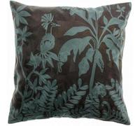 Vivaraise Raki Coussin brodé carbone - 45 x 45 cm