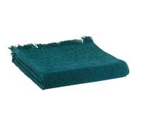 VIVARAISE-Serviette de toilette en coton coloris pétrole Julia - 50 x 100 cm