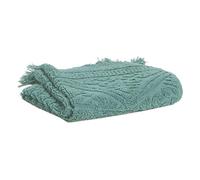 Vivaraise - Serviette de Toilette Zoé - 50x100 cm - Tissu éponge 100% Coton Absorbant - Motif Jacquard élégant