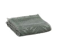Vivaraise - Serviette de Toilette Zoé - 50x100 cm - Tissu éponge 100% Coton Absorbant - Motif Jacquard élégant