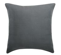 VIVARAISE Taie d'oreiller Kala carbone - 65 x 65 cm