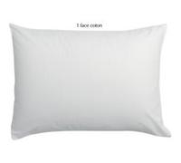 Vivaraise Linco Taie d’oreiller blanc - 50 x 75 cm