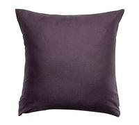 Vivaraise - Taie d'oreiller Zeff - Housse Lavable - 100% Coton lavé Stonewashed - Fermeture en Rabat