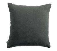 Vivaraise - Taie d'oreiller Zeff - Housse Lavable - 100% Coton lavé Stonewashed - Fermeture en Rabat