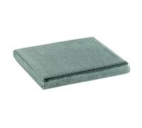 Vivaraise - Tapis de Bain Bora - 50x80 cm - Tissu éponge 100% Coton, Doux et Absorbant - Finition Point de Cheval - Couleur Unie Sauge