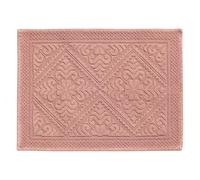 Vivaraise - Tapis de Bain Enzo - Tissu éponge 100% Coton, Doux et Absorbant - Motif Jacquard élégant