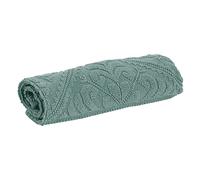 Vivaraise - Tapis de Bain Enzo - Tissu éponge 100% Coton, Doux et Absorbant - Motif Jacquard élégant