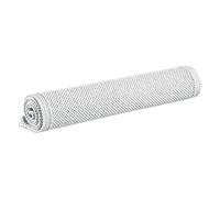 VIVARAISE-Tapis de bain uni Etia neige 64x54 cm
