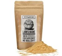 Vivarini Lion’s Mane 100 g - poudre concentrée 10:1 pour enrichir naturellement votre routine bien-être