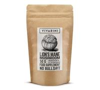 Vivarini Lion’s Mane 50g - poudre concentrée 10:1 pour enrichir naturellement votre routine bien-être