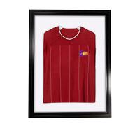 Vivarti DIY Adult Sports Shirt Display Frame 60x80cm - Cadre noir, Noir Intérieur, White Mount