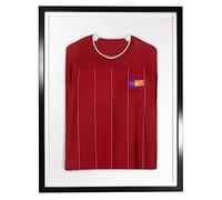 Vivarti DIY Adulte Standard Sports Shirt Display Frame 60 x 80cm - Cadre noir, Cadre intérieur blanc, carte blanche