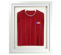 Vivarti DIY Infant 3D Monté Chemise de Sport Cadre d’Affichage 40 x 50cm - Cadre Blanc, Monture Blanche, Carte de Soutien Blanche