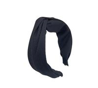 VIVAZYTGH Bandeau for femmes, nœud, bandeau large sur le côté, turban décontracté, accessoires for cheveux for filles, bandeau antidérapant for femmes(Black)