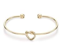 VIVAZYTGH Bracelet jonc Infini avec nœud d'amour éternel for Femme | Bracelet jonc Ajustable en Or for Femme(60-65mm_Gold)