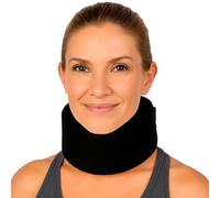 Vive Attelle de cou - Collier cervical réglable en mousse - Support souple pouvant être utilisé pendant le sommeil - Enveloppe aligne et stabilise les vertèbres - Soulage la douleur et la pression