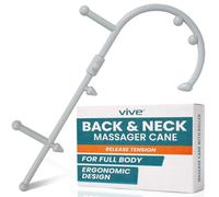 Vive Canne de massage pour soulager la douleur et les muscles - Outils de massage portables pour cou et épaules - Aide au relâchement myofascial