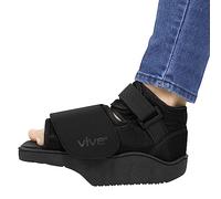 Vive Chaussure post-opératoire de déchargement - Bottes compensées avant pour blessures aux orteils cassés - Récupération médicale pour chirurgie du pied (taille L)