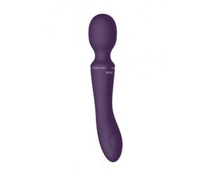 Vive Enora Vibro Masseur Double 22 Cm Pourpre