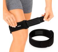 Vive IT Band - Bande iliotibiale de compression - Bandage de compression - Soutien des douleurs extérieures au genou, des hanches, des cuisses et du syndrome ITB - Attelle en néoprène pour la course