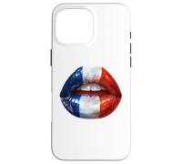 Vive la France, Bisous French, Drapeau Français, Original Coque pour iPhone 16 Pro Max