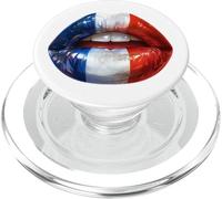 Vive la France, Bisous French, Drapeau Français, Original PopSockets PopGrip pour MagSafe