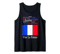 Vive La France Fête de la Bastille Débardeur