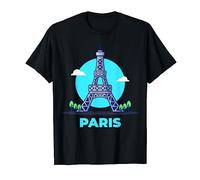 Vive La France - I Love Paris Eiffel Tower Graphic Design T-Shirt